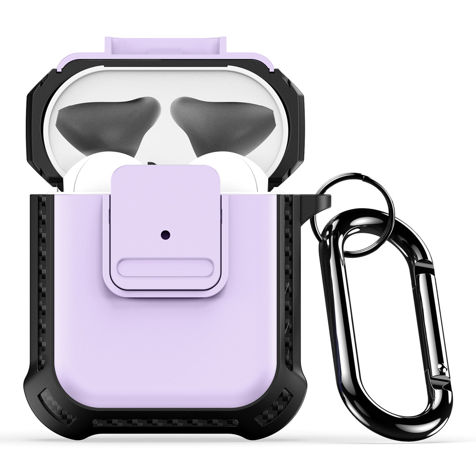 DUX DUCIS PECG Series for Apple AirPods with Charging Case (2016) / (2019) / AirPods with Wireless Charging Case (2019) Earbuds Cover DUX DUCIS PECG Series for Apple AirPods with Charging Case (2016) / (2019) / AirPods with Wireless Charging Case (2019) Earbuds Cover